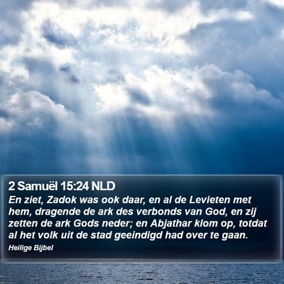 2 Samuël 15:24 NLD Bible Verse Image
