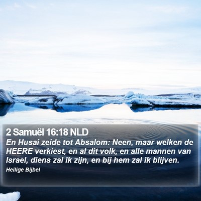 2 Samuël 16:18 NLD Bible Verse Image