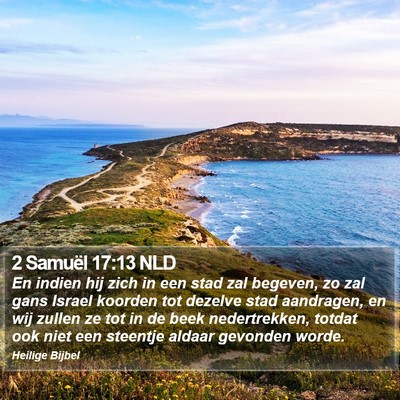 2 Samuël 17:13 NLD Bible Verse Image