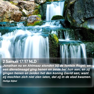 2 Samuël 17:17 NLD Bible Verse Image