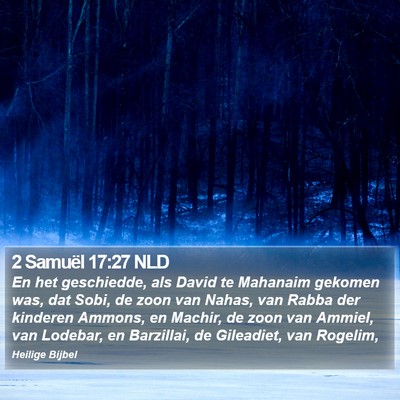 2 Samuël 17:27 NLD Bible Verse Image