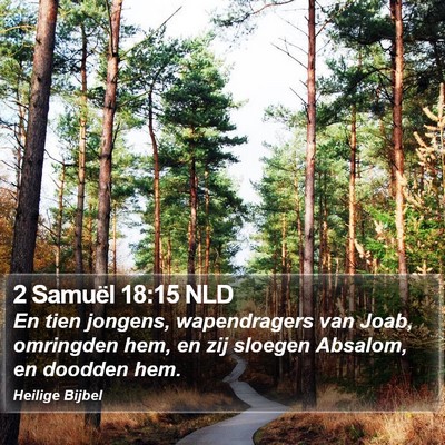 2 Samuël 18:15 NLD Bible Verse Image