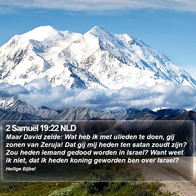 2 Samuël 19:22 NLD Bible Verse Image