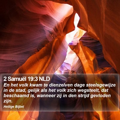 2 Samuël 19:3 NLD Bible Verse Image