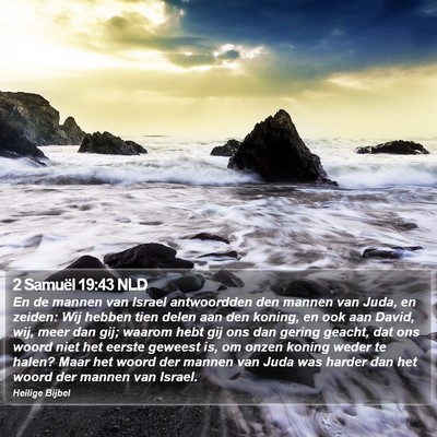 2 Samuël 19:43 NLD Bible Verse Image