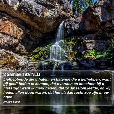 2 Samuël 19:6 NLD Bible Verse Image