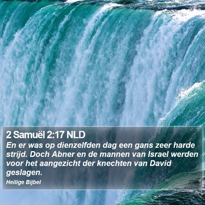 2 Samuël 2:17 NLD Bible Verse Image