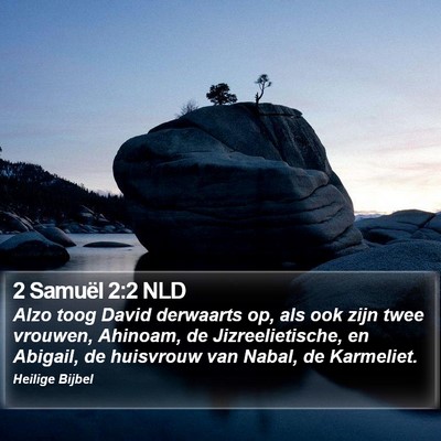 2 Samuël 2:2 NLD Bible Verse Image