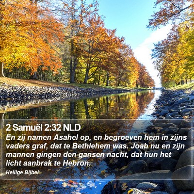 2 Samuël 2:32 NLD Bible Verse Image