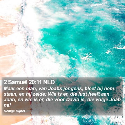 2 Samuël 20:11 NLD Bible Verse Image