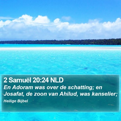 2 Samuël 20:24 NLD Bible Verse Image