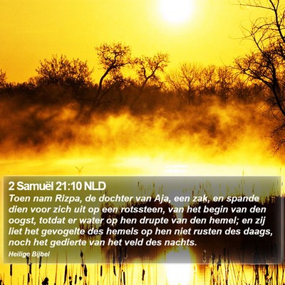 2 Samuël 21:10 NLD Bible Verse Image