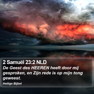 2 Samuël 23:2 NLD Bible Verse Image