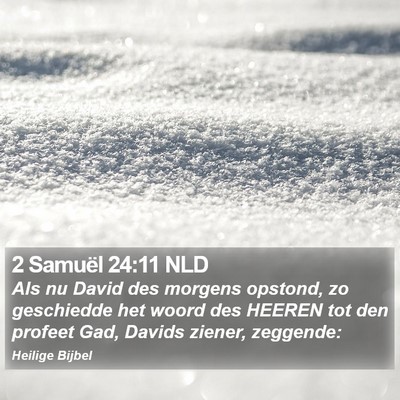 2 Samuël 24:11 NLD Bible Verse Image