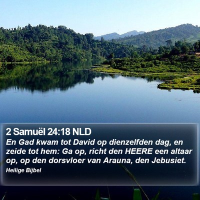 2 Samuël 24:18 NLD Bible Verse Image
