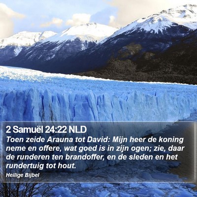 2 Samuël 24:22 NLD Bible Verse Image