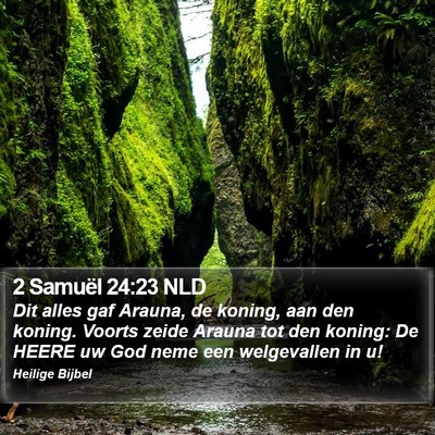 2 Samuël 24:23 NLD Bible Verse Image