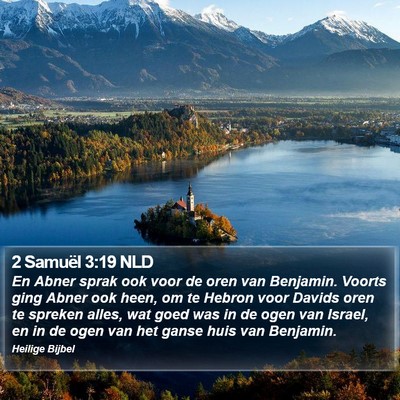 2 Samuël 3:19 NLD Bible Verse Image