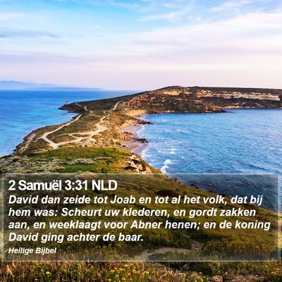 2 Samuël 3:31 NLD Bible Verse Image