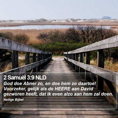 2 Samuël 3:9 NLD Bible Verse Image