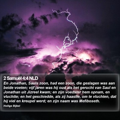 2 Samuël 4:4 NLD Bible Verse Image