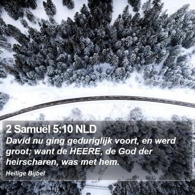 2 Samuël 5:10 NLD Bible Verse Image