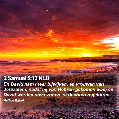 2 Samuël 5:13 NLD Bible Verse Image