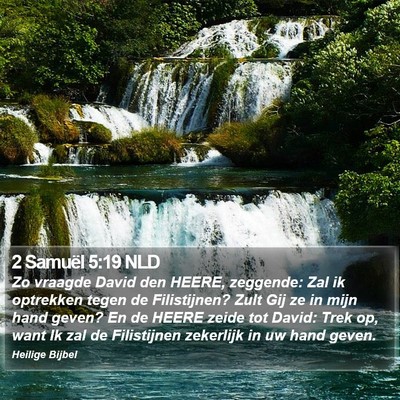 2 Samuël 5:19 NLD Bible Verse Image