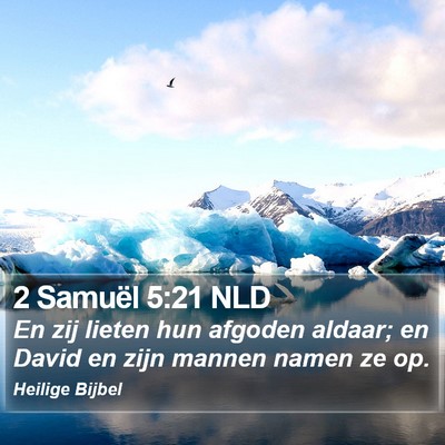 2 Samuël 5:21 NLD Bible Verse Image