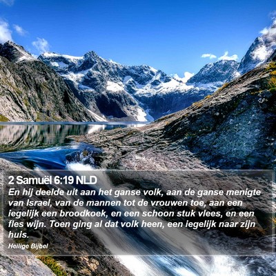 2 Samuël 6:19 NLD Bible Verse Image