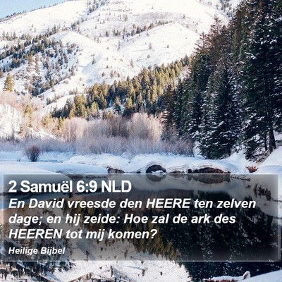 2 Samuël 6:9 NLD Bible Verse Image