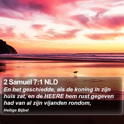2 Samuël 7:1 NLD Bible Verse Image