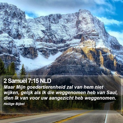 2 Samuël 7:15 NLD Bible Verse Image