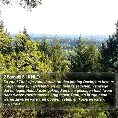 2 Samuël 8:10 NLD Bible Verse Image