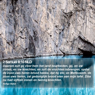 2 Samuël 9:10 NLD Bible Verse Image