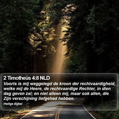 2 Timotheüs 4:8 NLD Bible Verse Image