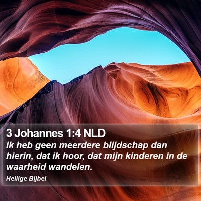 3 Johannes 1:4 NLD Bible Verse Image