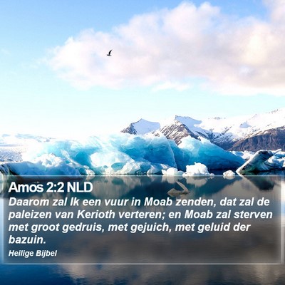 Amos 2:2 NLD Bible Verse Image