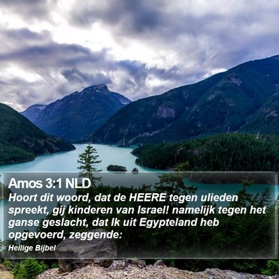 Amos 3:1 NLD Bible Verse Image