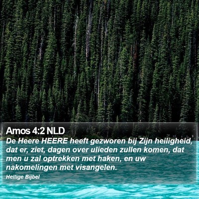 Amos 4:2 NLD Bible Verse Image