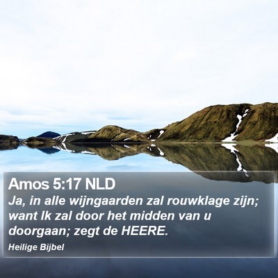 Amos 5:17 NLD Bible Verse Image