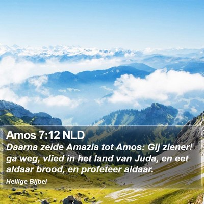 Amos 7:12 NLD Bible Verse Image