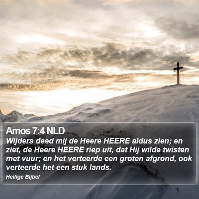 Amos 7:4 NLD Bible Verse Image