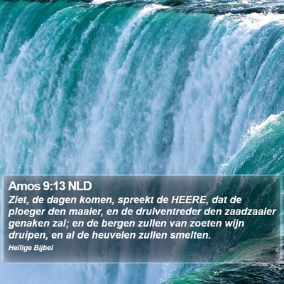 Amos 9:13 NLD Bible Verse Image