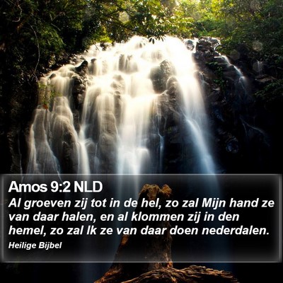 Amos 9:2 NLD Bible Verse Image