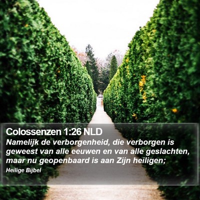 Colossenzen 1:26 NLD Bible Verse Image