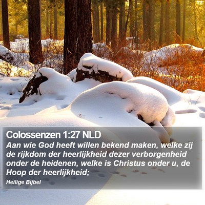 Colossenzen 1:27 NLD Bible Verse Image