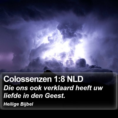 Colossenzen 1:8 NLD Bible Verse Image