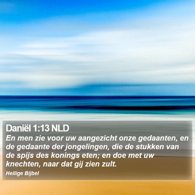 Daniël 1:13 NLD Bible Verse Image