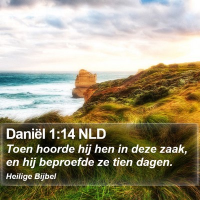 Daniël 1:14 NLD Bible Verse Image